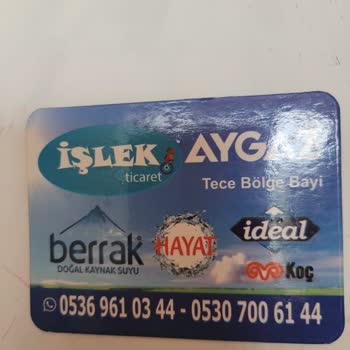 İşlek Ticaret Hayat Su Dağıtım Çalışanı