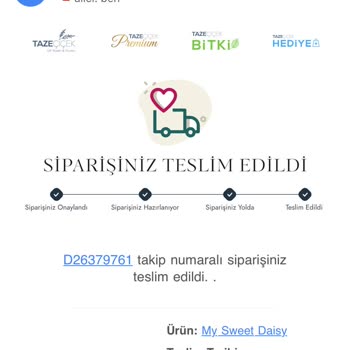 Tazecicek.com Teslimat Yapmadı İlgili Muhatap Yok Paramı İade Etsinler
