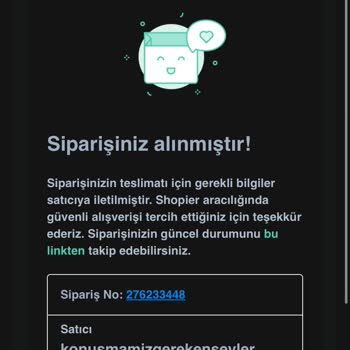 Shopier Satıcıya Ulaşamamak Ve Sipariş Kargolanmaması