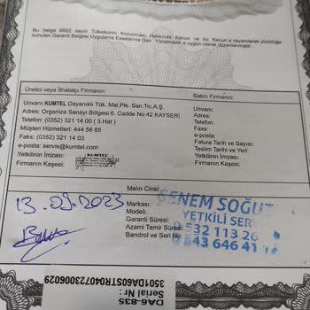 Kumtel Çağrı Merkezi Ve Servis Mağduriyeti