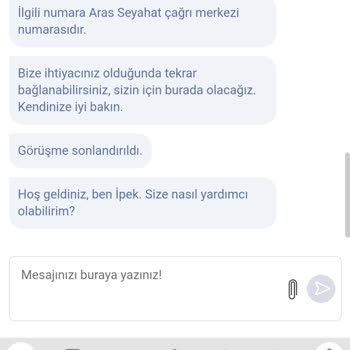 İlginiz Sorunlu Hizmet Obilet
