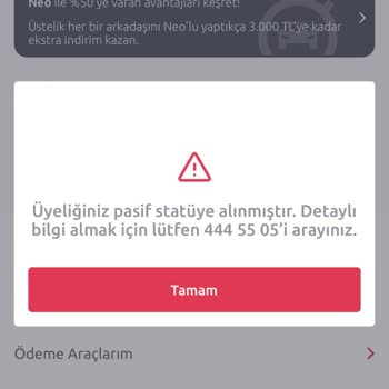 Tiktak Üyeliğim Pasifleşti: Sürüş Puanım Neden Düşük?