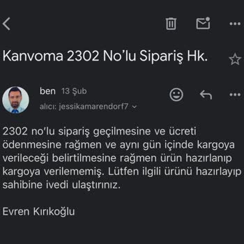Kanvoma Sevgililer Günü Hediyesi Hayal Kırıklığına Dönüştü