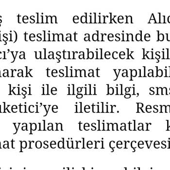 Çiçek Sepeti Sorumsuzluğu