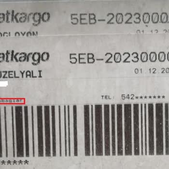 Sürat Kargo'nun Teslim Etmediği Kargoya İki Kere Ücret İstemesi