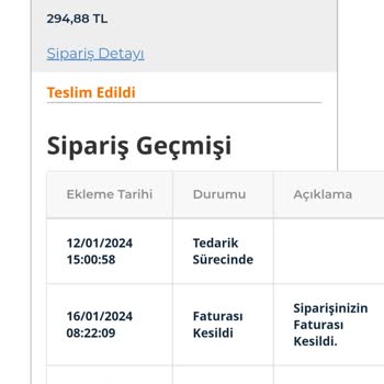 Aktüel Express (aktuelexpress.com) Aktuelexpress.com Teslim Etmediği Ürünü Teslim Ettiğini İddia Ediyor.