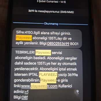 Playweez Para İadesini İstiyorum