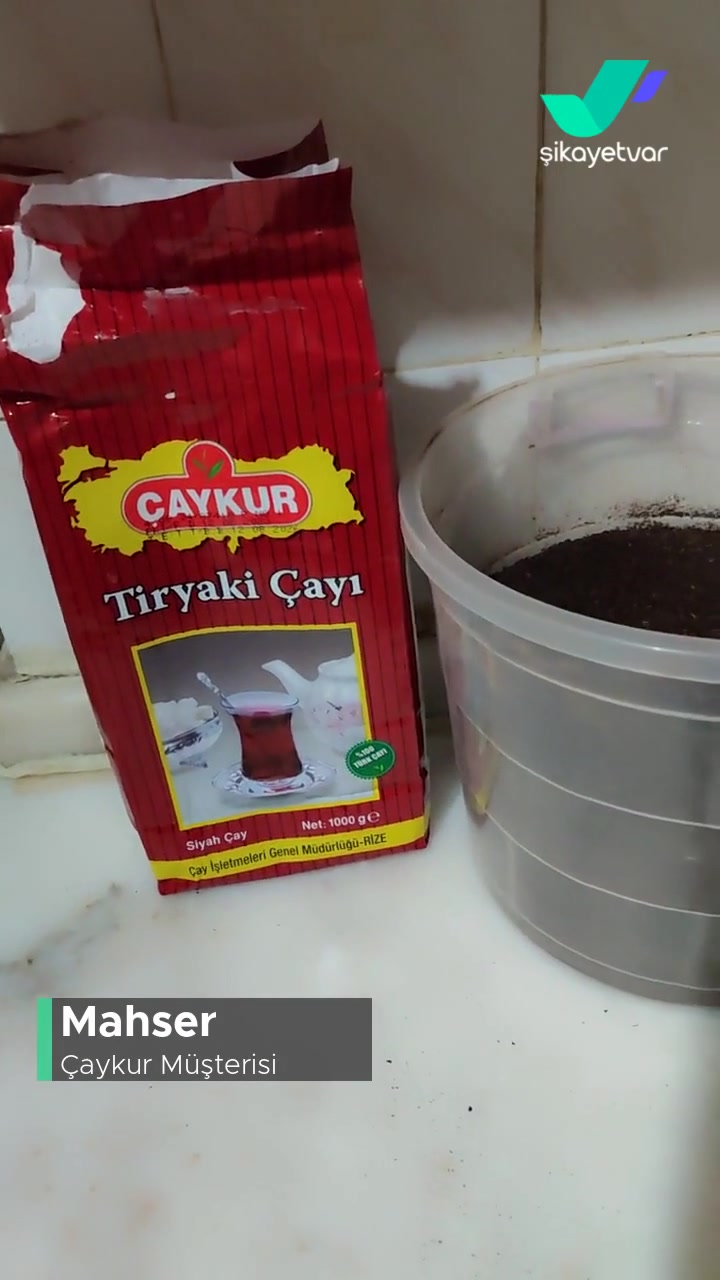 Çaykur Tiryaki Eksik Çay videonun kapak resmi