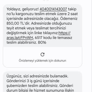 Aras Kargo Eskişehir Teksan Şubesi