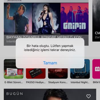 Passolig Uygulama Ve Kart Hatası