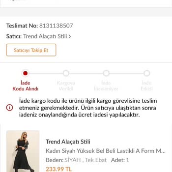 Trendyol Express Firması Gönderimi Kaybetti