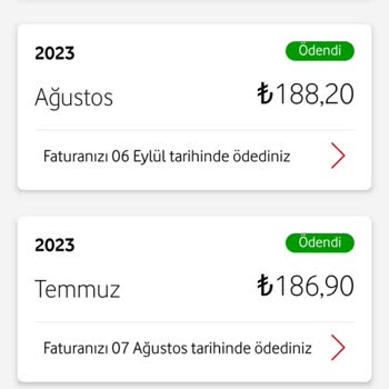 Vodafone Faturaya Farklı Ücret Yansıtması Ve Pahalı Tarifeleri