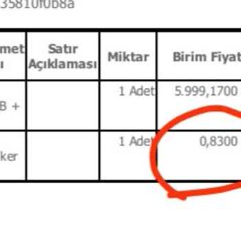 Xiaomi Türkiye Fatura Hatası