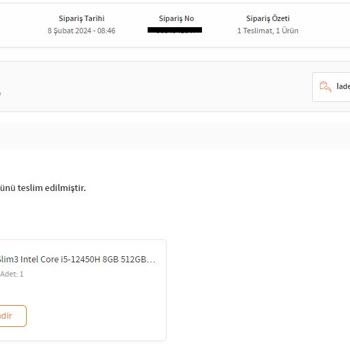 Trendyol Üzerinden Laptop Aldım Bitkisel Çay Gönderdiler
