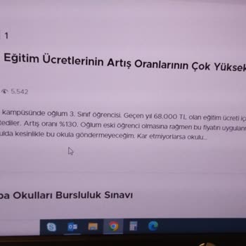 Mba Okulları İzmir Fahiş Ücret Talebi.
