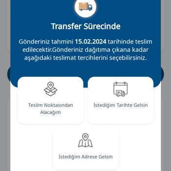 Yurtiçi Kargo'dan Şikayetçiyim Kargomu Belirtilen Tarihte Getirmiyor