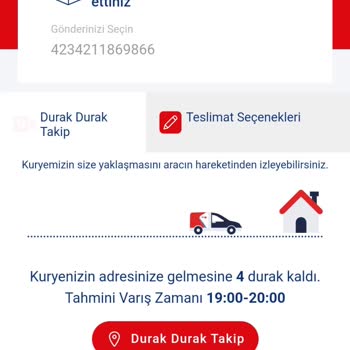 Aras Kargo Ürünümün Elime Geçmemesi