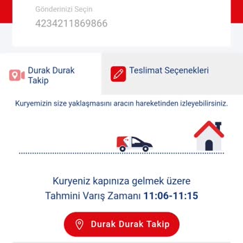 Aras Kargo Ürünümün Elime Geçmemesi