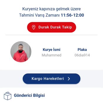 Aras Kargo Ürünümün Elime Geçmemesi