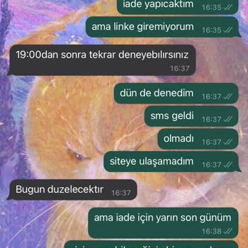 Eyyo İade Edemiyorum Link Açılmıyor