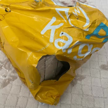 PTT Kargodan Hasarlı Gönderim