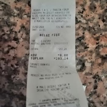 Migros'tan Kokoreç Aldım Kustuk Çok Kotu