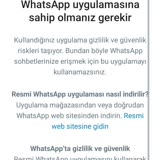 WhatsApp Messenger Uygulama