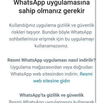 WhatsApp Messenger Uygulama