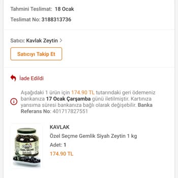 Trendyol'da Yaşanan Kargo Hatası Ve İade Süreci Sorunu