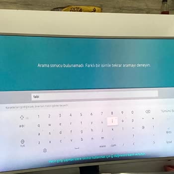 Tabi Samsung TV Açılmıyor