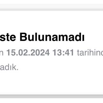 Ebebek Kargonun Adresi Gelmemesi