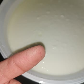 Sek Yoğurt İçinden Çıkan Kıl