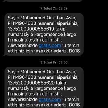 Gratis Online Dan Aldığım Kargom Gelmedi