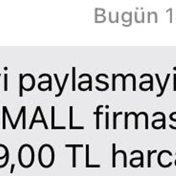 Vodafone Mall Kartımdan Para Çekmeye Çalıştı