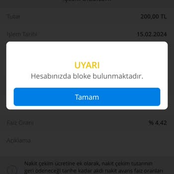 Denizbank Hesap Blokesi Kaldırmak İstiyorum