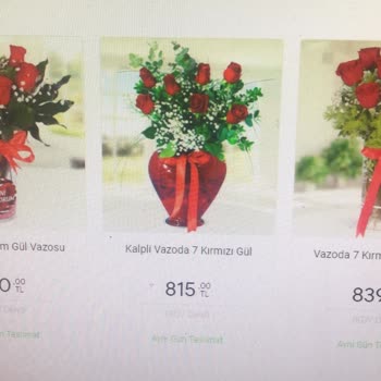 Çiçek Market Yanlış Giden Ürün Ve Çürümüş Çiçekler