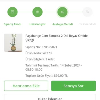 Çiçek Sepeti İlgisizlik