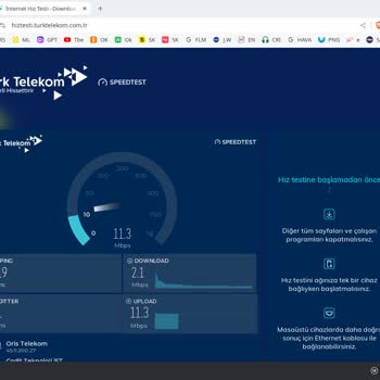 ORIS Telekom Hız Ölçerken Utandım. Siz Böyle Bir Net Alır Mısınız
