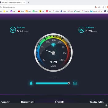 ORIS Telekom Hız Ölçerken Utandım. Siz Böyle Bir Net Alır Mısınız