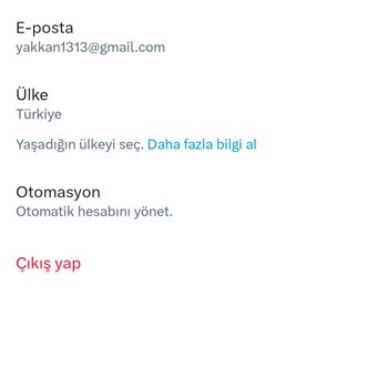 Twitter E Posta Adresi Benim Değil