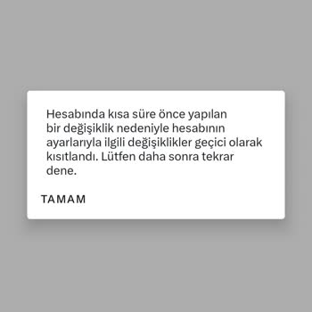 Twitter E Posta Adresi Benim Değil