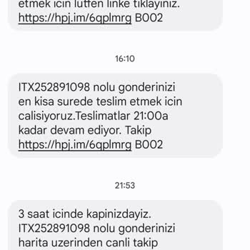 hepsiJET 3 Gündür Teslim Edilemeyen Kargo