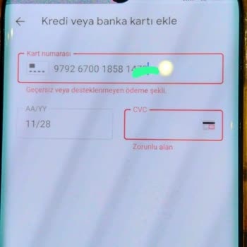 Google Pay Google Troy Kredi Kartlarını Sisteme Kabul Etmiyor