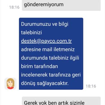 PayCO Müşteri Hizmetleri Sorunları Ve Mağduriyetim