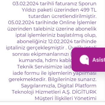 Digiturk Yayınımı Kesti, Ücret İadesi Yapmıyor
