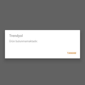Trendyol Siparişim Sepetime Girdiğimde Ürün Bulunamadı Hatası Veriyor