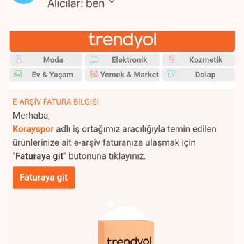 Koray Spor Ve Trendyol Aldığım Ürün