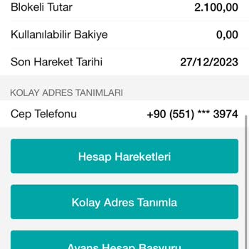 Garanti BBVA Blokeli Bakiye Sorunu