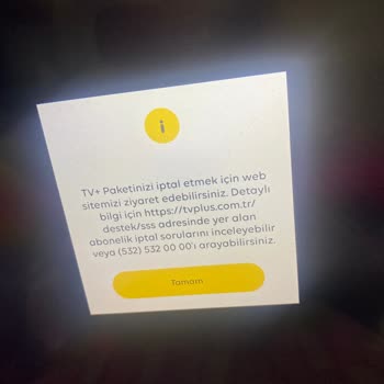 TV Plus Abonelik İptali