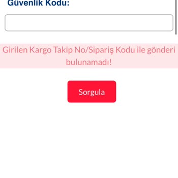 U.S. Polo Assn. U. S Polo Kargo Takip Kodu Sorunu